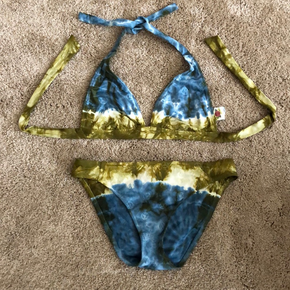 Lucky Brand Tie-Dye Bikini